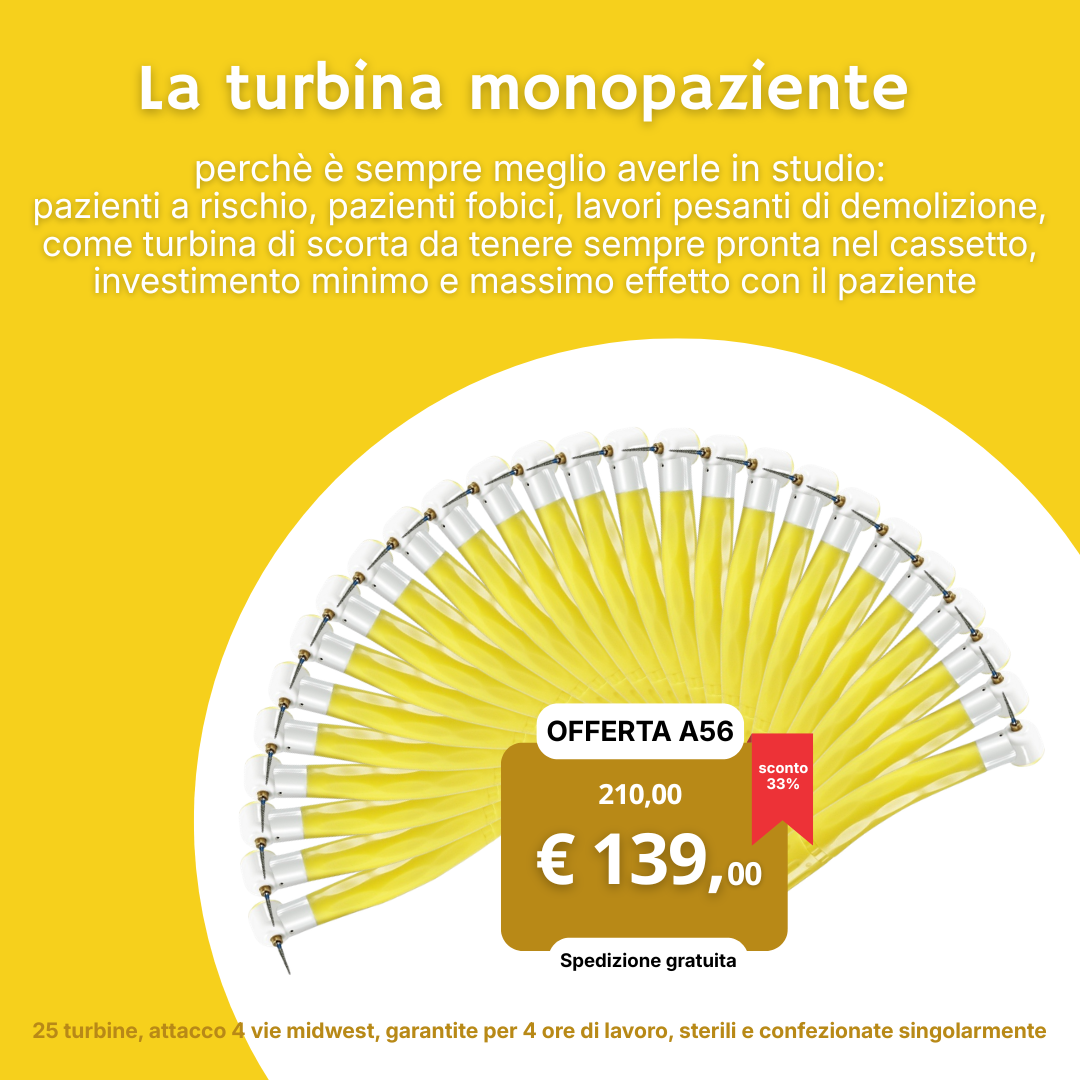 150 A56 Turbina monouso
